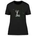 thumbnail image 1 of Zodiac Sign Leo Lettering Tee Women's -Image by Shutterstock, 1 of 2