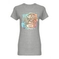 thumbnail image 1 of Zodiac Sign Of Leo Shaped T-Shirt Women -Image by Shutterstock, Female Small, 1 of 2