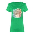 thumbnail image 1 of Zodiac Sign Of Leo Shaped T-Shirt Women -Image by Shutterstock, Female Small, 1 of 2