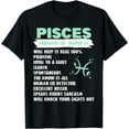 thumbnail image 1 of Zodiac Sign Pisces T-Shirt Zodiac Sign Pisces Gifts, 1 of 4