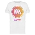 thumbnail image 1 of Zodiac Sign Scorpio Symbols Tee Men's -Image by Shutterstock, 1 of 2