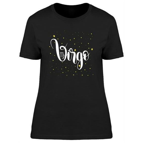 Zodiac Sign Virgo Lettering Tee Women's -Image by Shutterstock