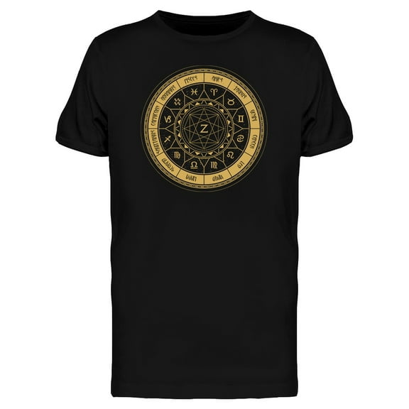 Zodiac Signs Circle Logo Tee Men's -Image by Shutterstock