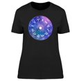 thumbnail image 1 of Zodiac Signs Map Tee Women's - Women T-Shirt, Small, 1 of 1