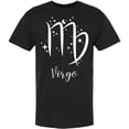 thumbnail image 1 of Zodiac Signs Printed Short Sleeve T-Shirt | 100% Cotton Crewneck 12 Astrology Designs Tee Shirt | Horoscope Symbols Tees for Men & Women, Black, 1 of 2