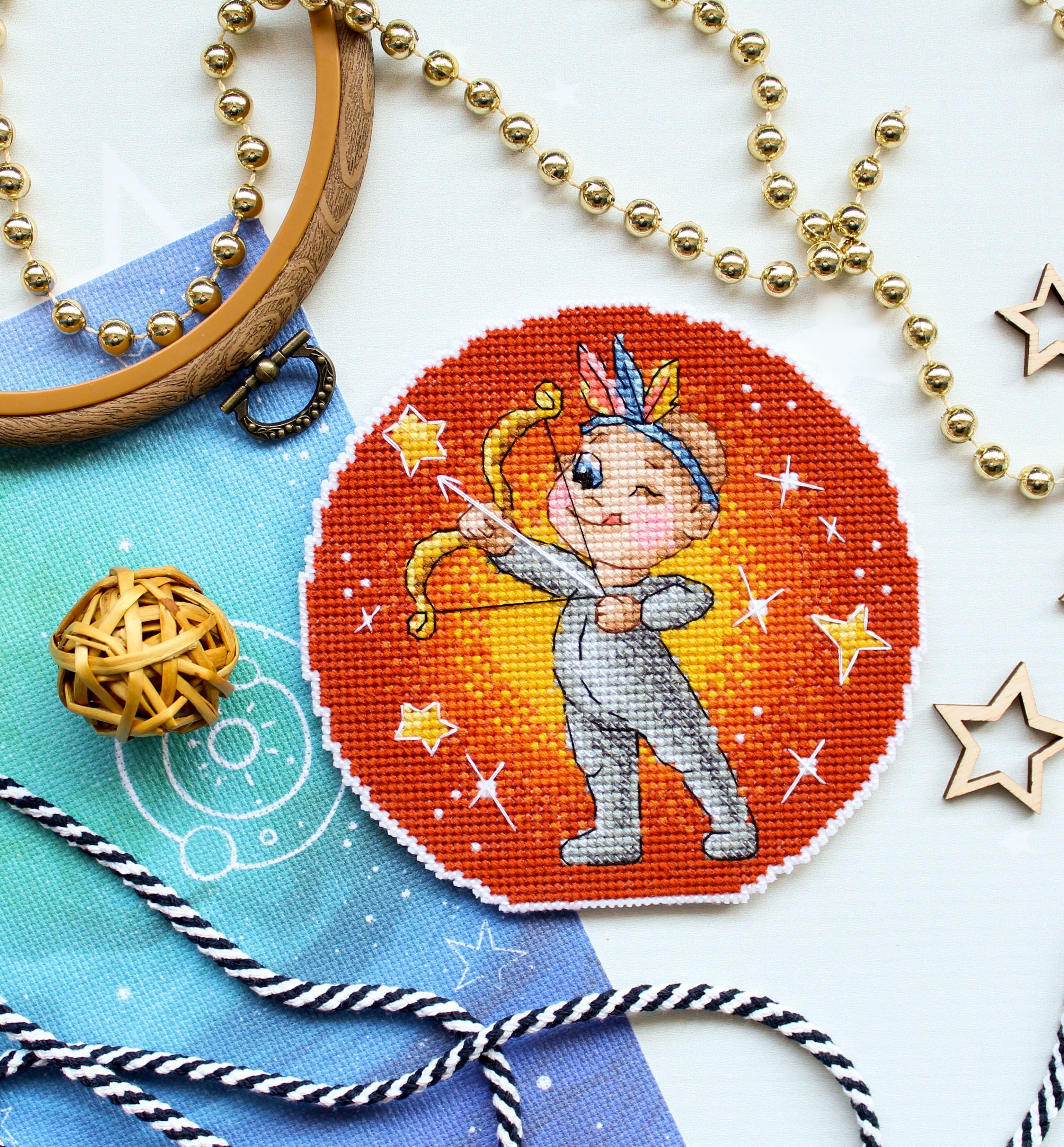 Zodiac Signs. Sagittarius SR-702 Cross stitch kit