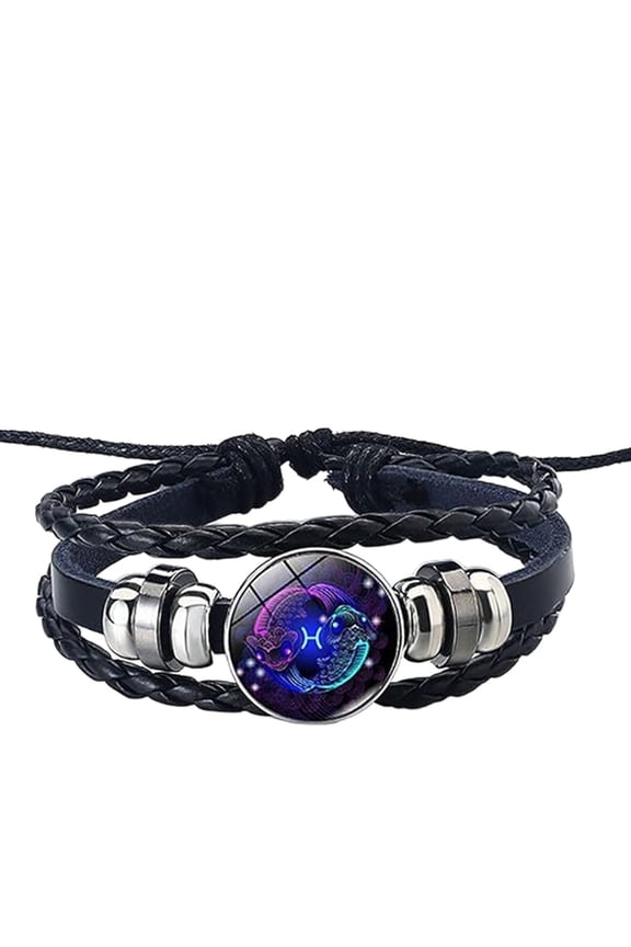 Zodiac Signs Spirit Bracelet, Spiriletta Pulseras Amuleto Espiritual, Spiritual Bracelets, Zodiac Jewelry for Constellation Lover, Birthday Jewelry Gifts for Women/Men