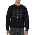 thumbnail image 1 of Zodiac Smiley Signs - Astrological Horoscope Emoji Men's Sweatshirt, 1 of 4