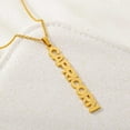 thumbnail image 1 of Zodiac Stainless Steel Gold Plated Necklace, 1 of 10