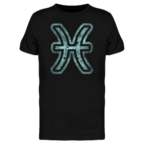 Zodiac Symbol Sign Of The Fish Tee Men's -Image by Shutterstock