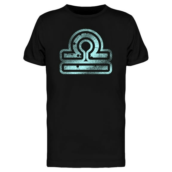 Zodiac Symbol Sign Of The Scales Tee Men's -Image by Shutterstock