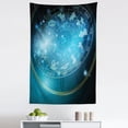 thumbnail image 1 of Zodiac Tapestry, Astrology Themed Fantasy Design Horoscope Wheel Aquarius Cancer Capricorn Virgo Leo, Fabric Wall Hanging Decor for Bedroom Living Room Dorm, 5 Sizes, Multicolor, by Ambesonne, 1 of 1