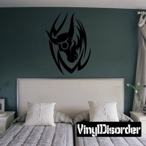 Zodiac Tribal Wall Decal - Vinyl Decal - Car Decal - DC 8035 - 36 Inches