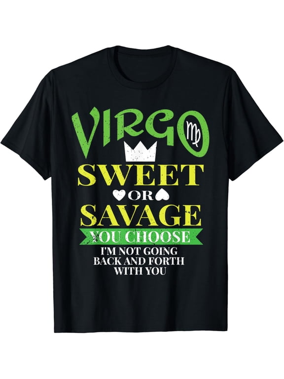 Zodiac Virgo Facts Astrology Gift Funny Quote Horoscope T-Shirt