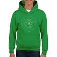 thumbnail image 1 of Zodiac Wheel Emoji - Astrology Horoscope Constellation Youth's Hoodie, 1 of 4