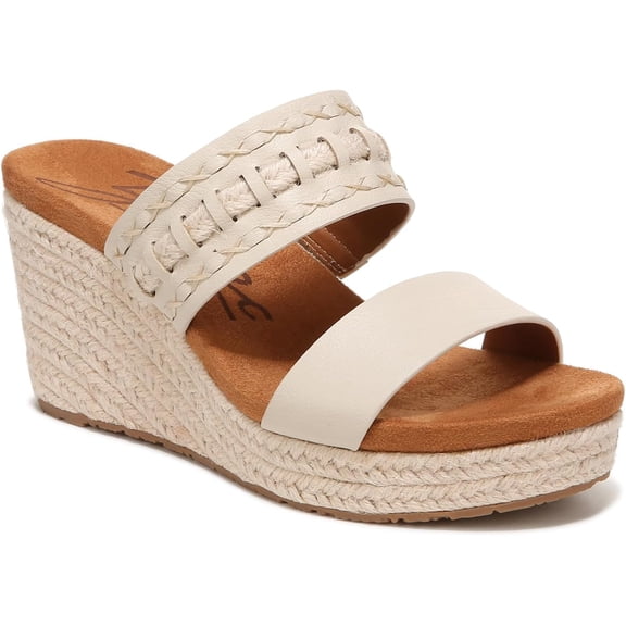 Zodiac Women's Poppy Platform Espadrille Wedge Sandal Birch Beige 9M