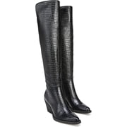 Zodiac Womens Ronson Knee Boot Black Croco 5M