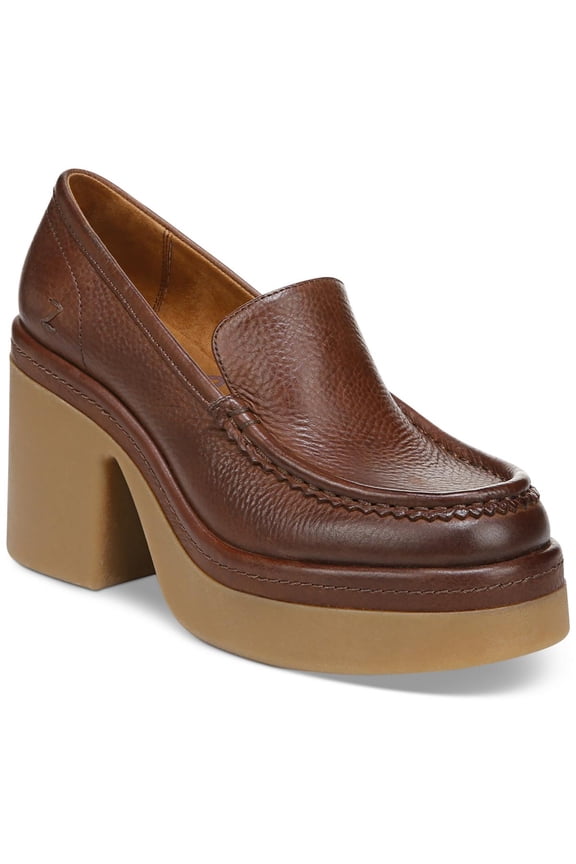Womens Dorit Leather Slip On Loafers