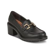 Zodiac Womens Gemma Round Toe Block Heel Loafers