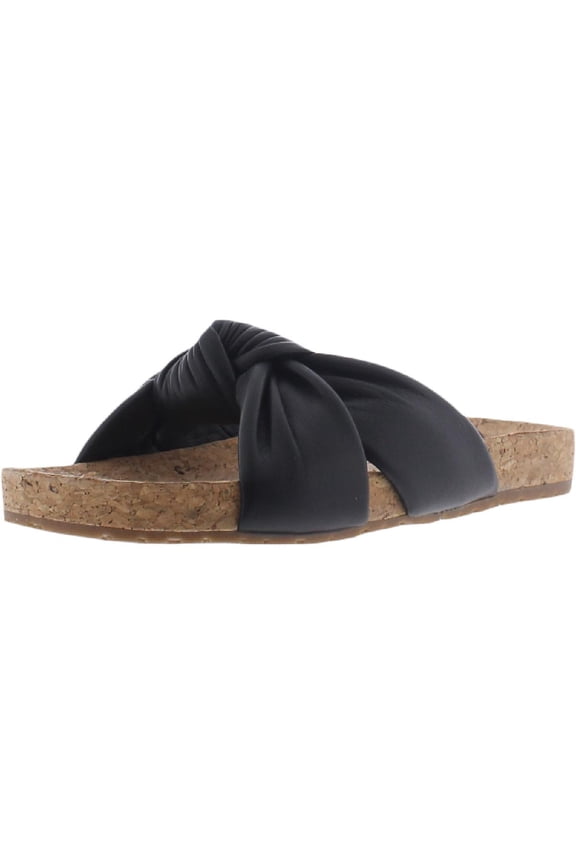 Womens Mae Slip On Knotted Slide Sandals