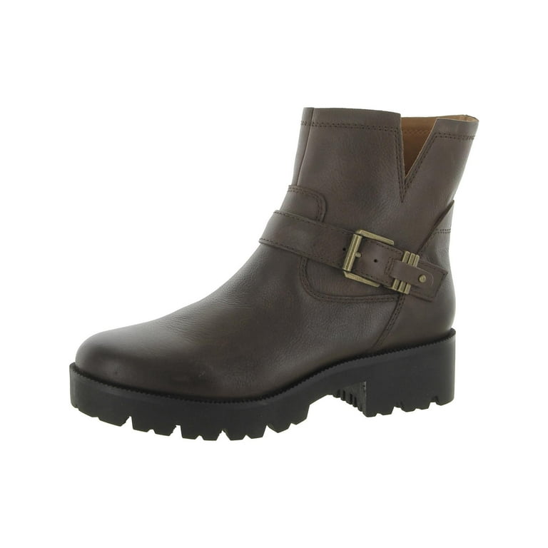 Miller leather lug sole bootie sale