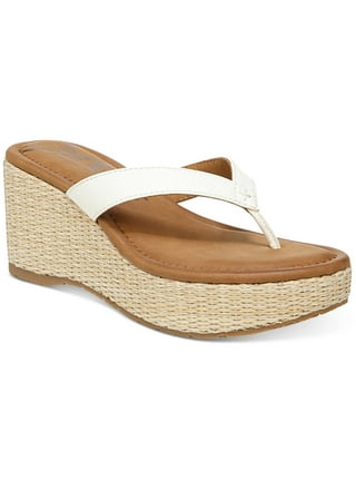 Walmart womens white sandals 2025