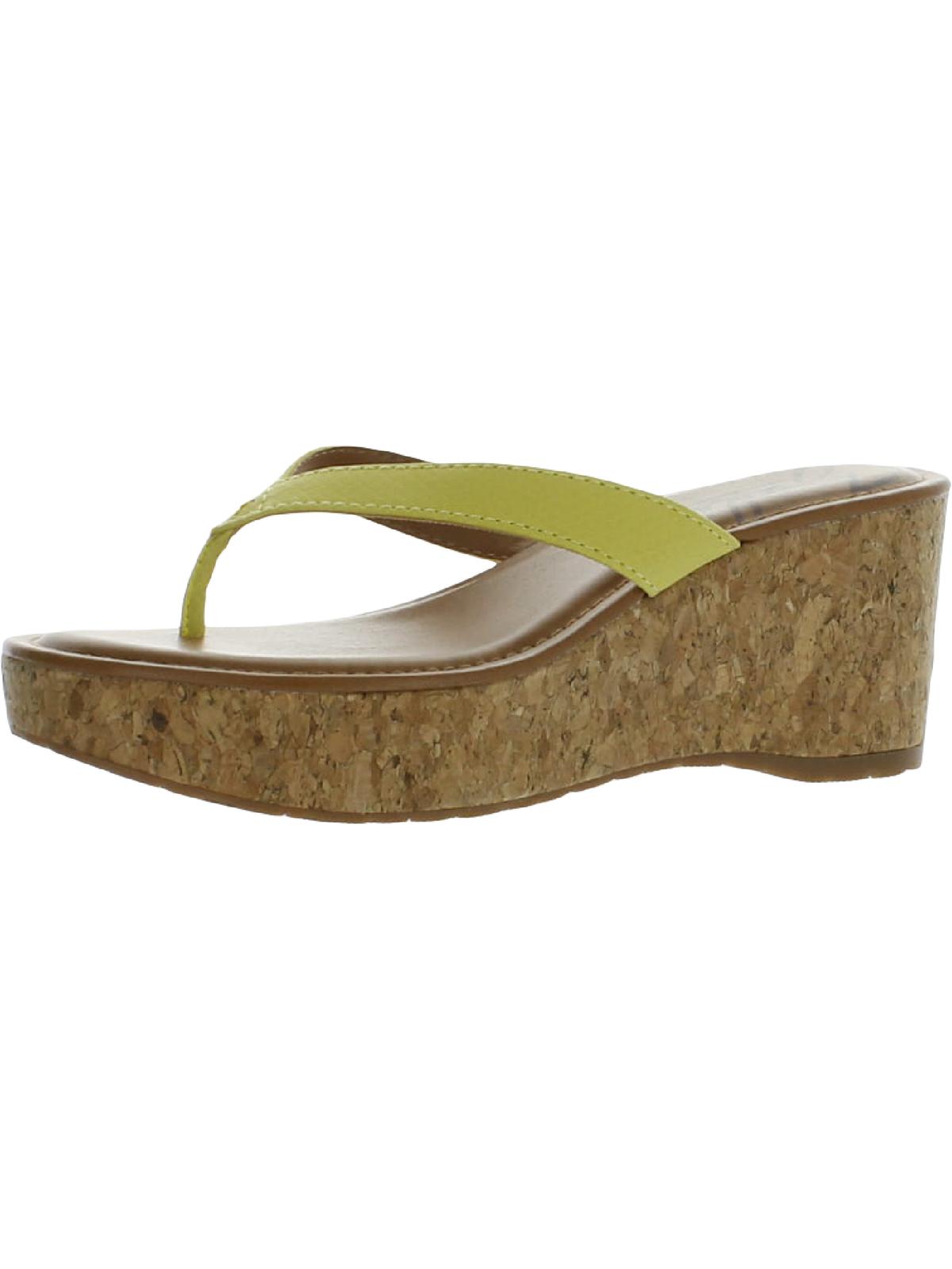 Zodiac Womens Rio Thong Platform Wedge Sandals