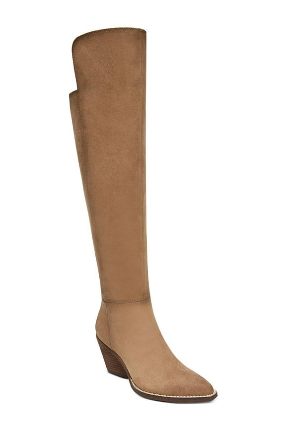 Womens Ronson Pointed Toe Tall Over-The-Knee Boots