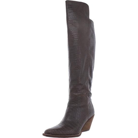 Zodiac Womens Ronson Pointed Toe Tall Over-The-Knee Boots