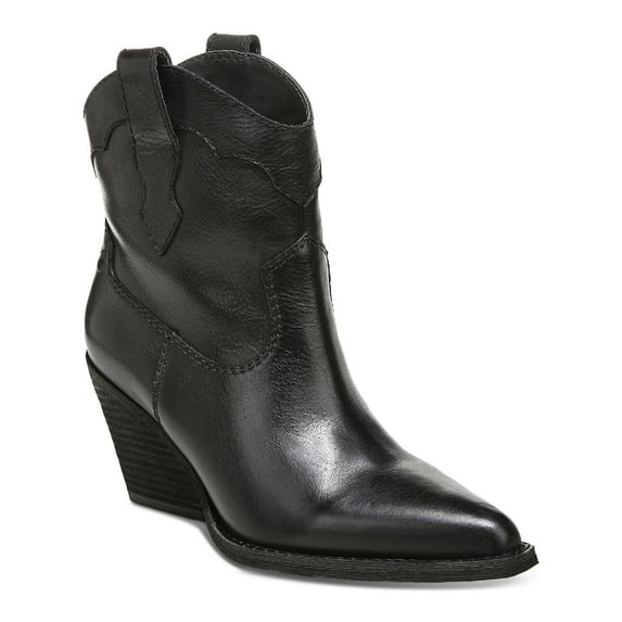 Zodiac Womens Roslyn Leather Pull On Cowboy, Western Boots