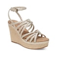 thumbnail image 1 of Zodiac Womens SHANA-ESPAD Braided Platform Wedge Heels, 1 of 3