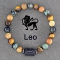 thumbnail image 1 of Zodiac bracelet, Cancer Virgo Leo Libra bracelet, Boy and Girl Friendship Gift Jewelry, Mother's Day Best Friend Gift,Leo, 1 of 27