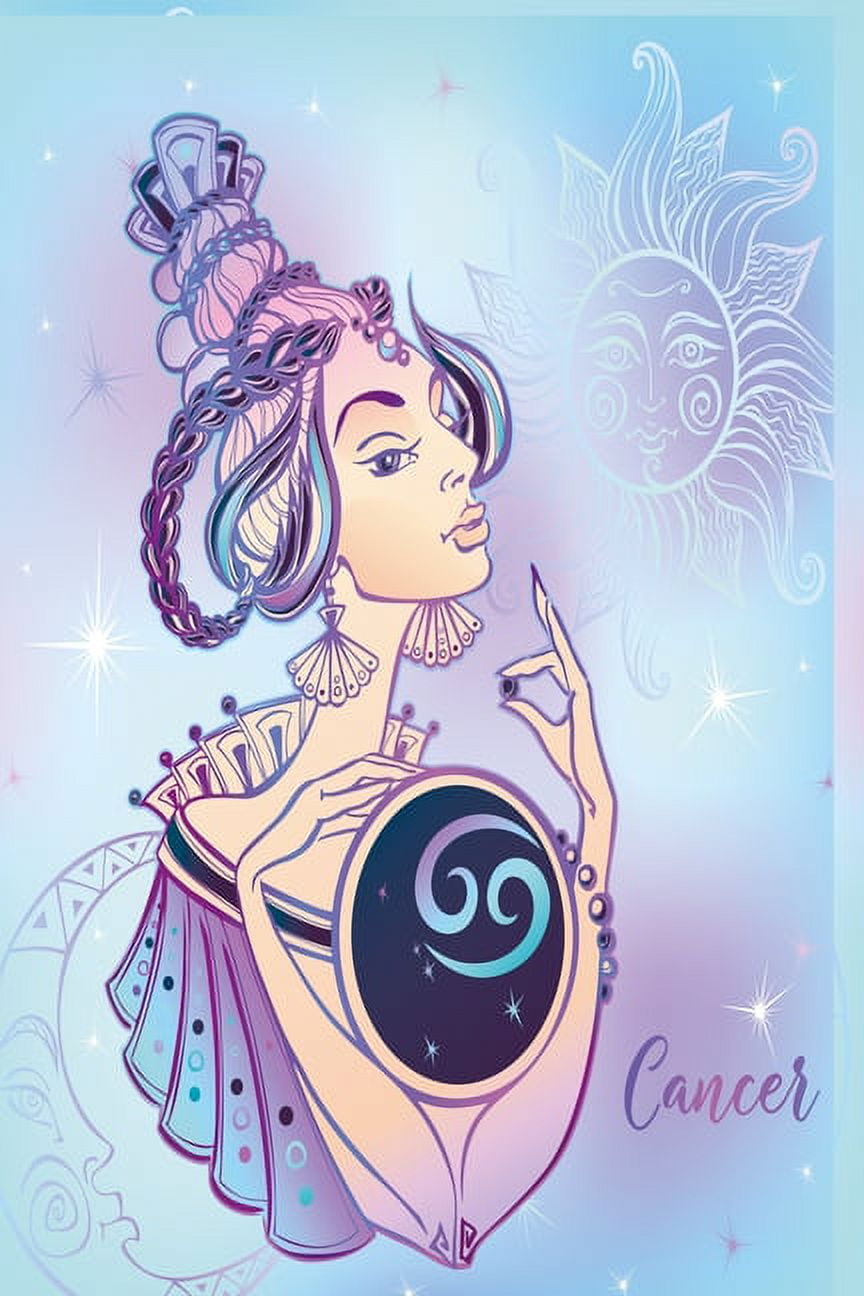 Zodiac sign Cancer Notebook : Graph Paper Notebook with 120 pages 6x9 perfect as math book, sketchbook, workbook for Cancer 120 Pages (Paperback)