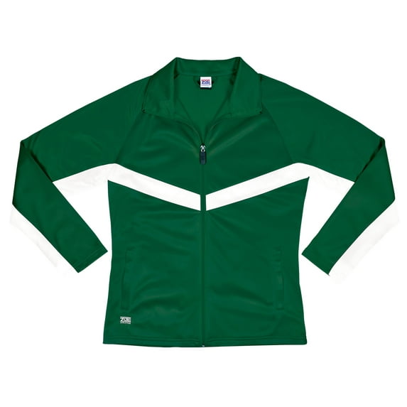 Zoe Athletics Voyager Jacket DGR/WHT A2XL