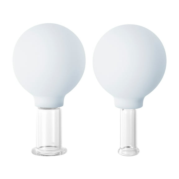 Zoe Ayla Facial Cupping Set, Massage and Suction Cupping Kit, 2 Pcs