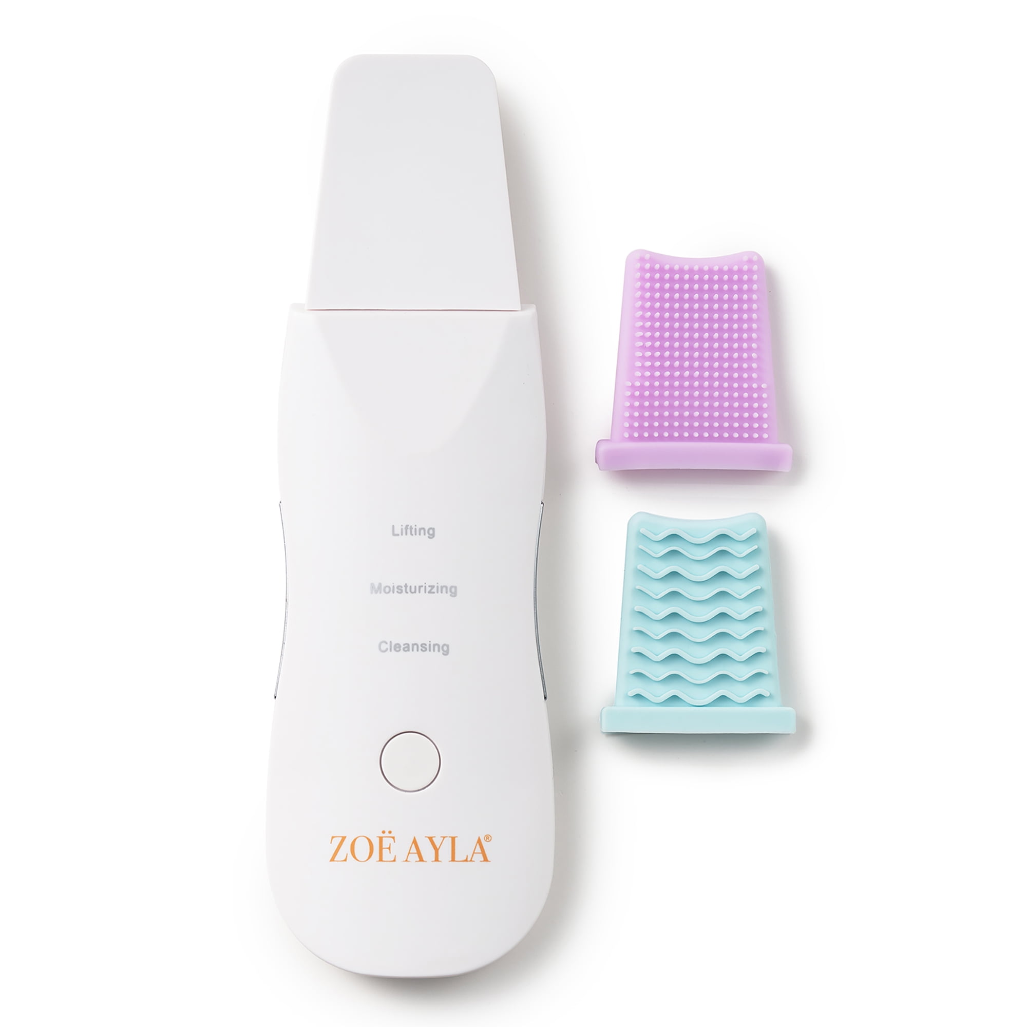 Zoe Ayla Ultrasonic Exfoliating Wand, Cleansing Skin Scrubber, 4