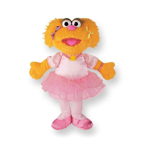 Gund Sesame Street Zoe Ballerina Stuffed Animal
