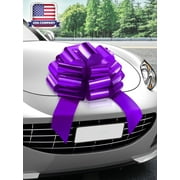 Zoe Deco 18 inch Giant Purple Car Gift Bow (US Company)