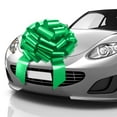 thumbnail image 1 of Zoe Deco 23 inch Giant Green Car Gift Bow (US Company), 1 of 6