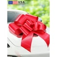 thumbnail image 1 of Zoe Deco 23 inch Giant Red Car Gift Bow (US Company), 1 of 7