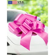 Zoe Deco 30 inch Giant Pink Car Gift Bow (US Company)