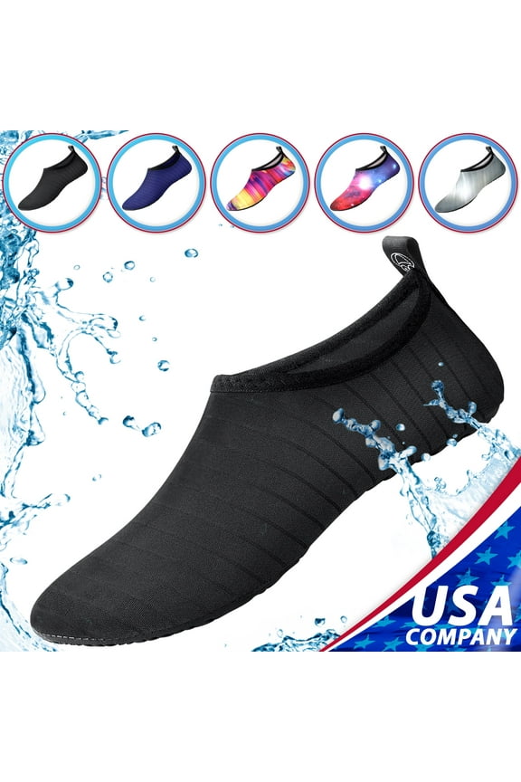 Breathable, Quick-Dry Water Shoes Various Colors & Sizes (Women's & Men's)