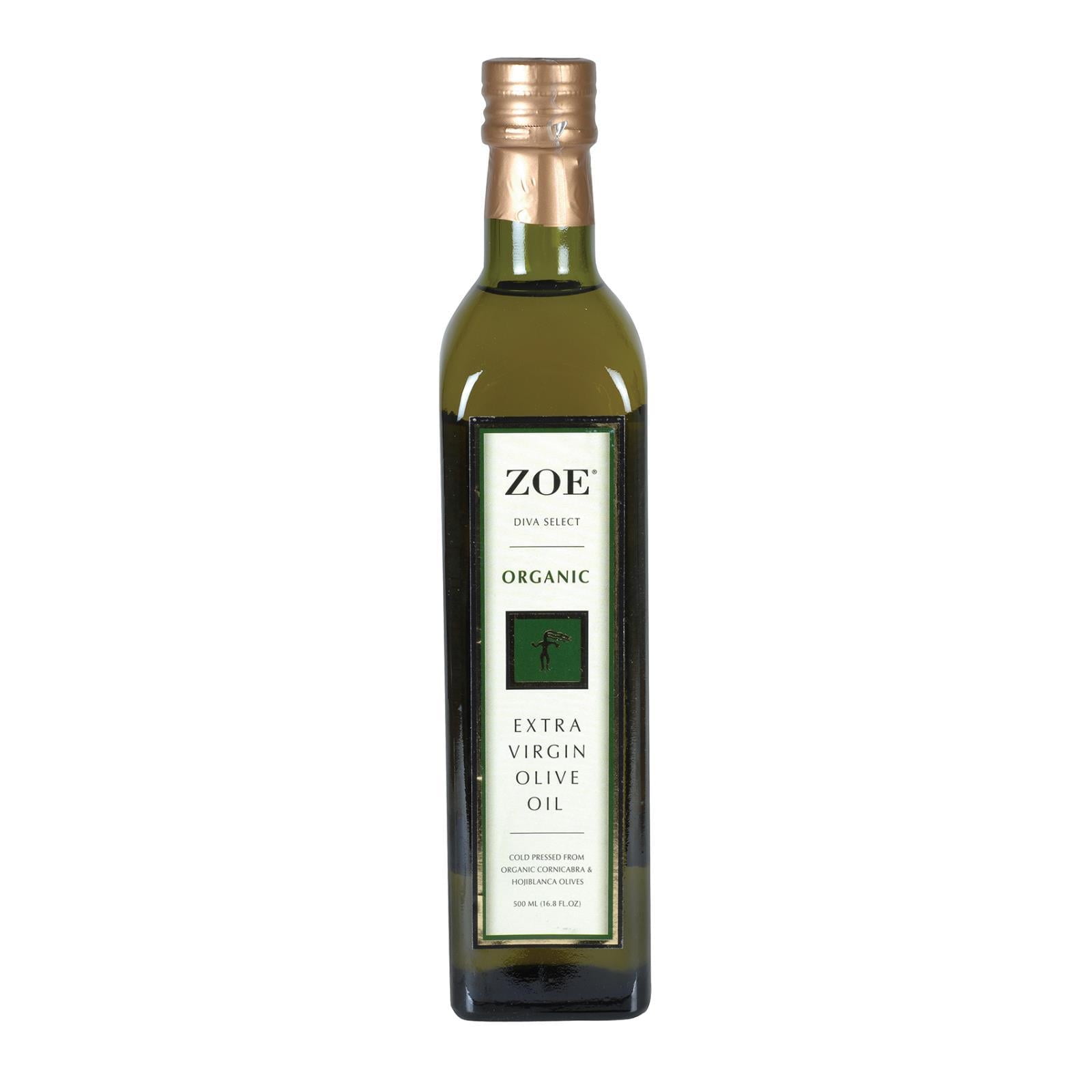 Zoe - Extra Virgin Olive Oil - Case of 6 - 500 ml - Walmart.com