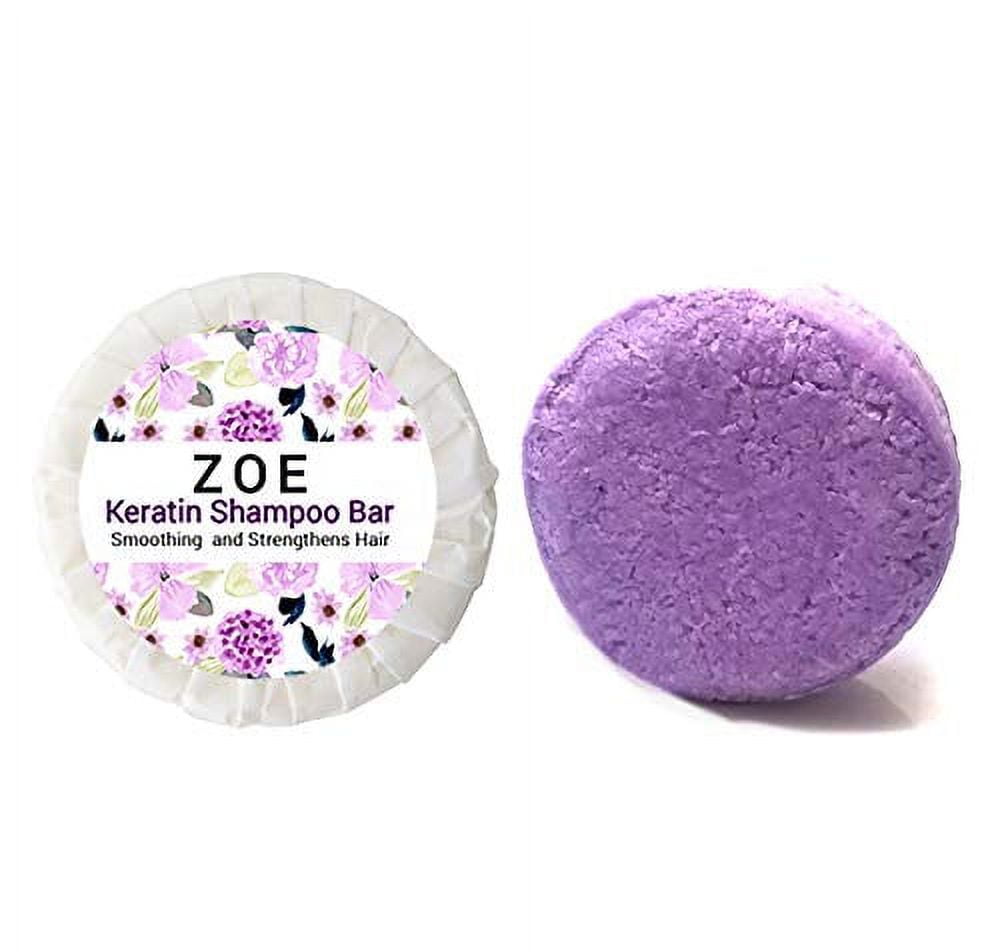 Zoe Keratin Shampoo Bar Smoothing and Strengthens Hair