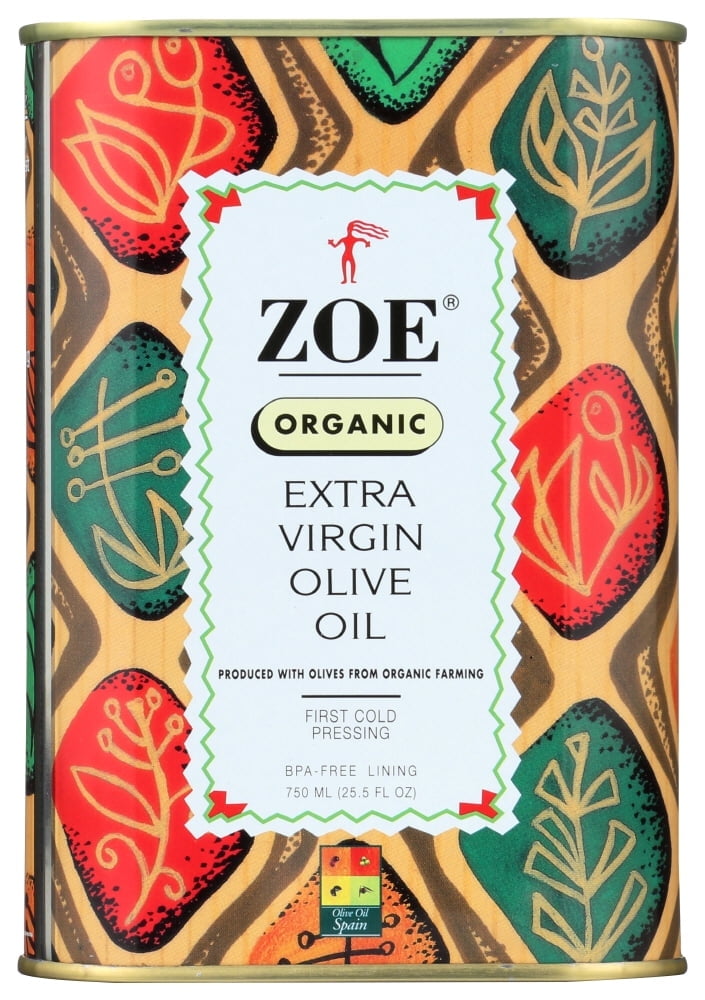 Zoe Olive Oil, Extra Virgin Olive Oil, 750 Ml.