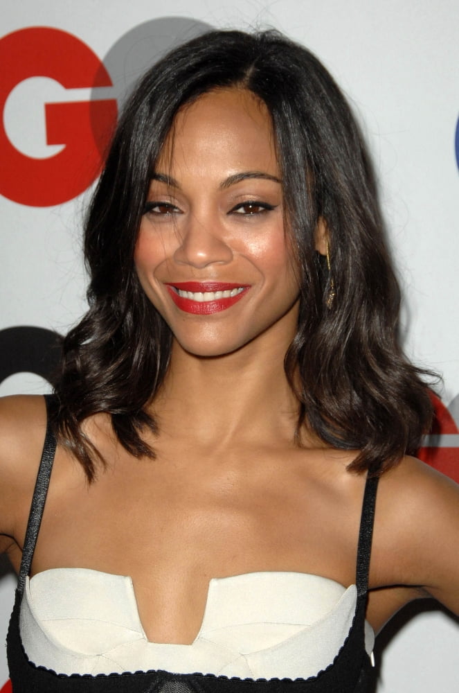 Zoe Saldana At Arrivals For GentlemanS Quarterly Gq Men Of The Year Event Canvas Art - (16 x 20)