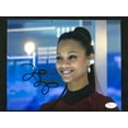 Zoe Saldna Signed Autogragh JSA COA 8 x 10 Photo Star Trek Uhura