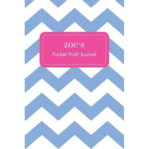 Zoe's Pocket Posh Journal, Chevron, (Paperback)