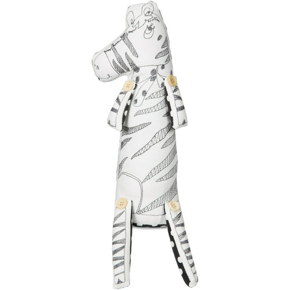 Zoe the Zebra 16 Zebra Stuffed Animal/Door Stopper