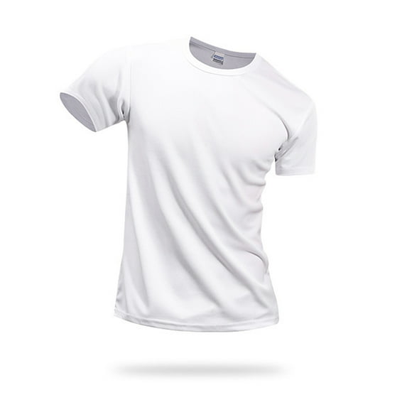 Zoeecloth Active Quick Dry Crew Neck T Shirts for Men's Women's | Athletic Short Sleeve Tee Casual Shirts Short Sleeve Solid Color Active Athletic Tops S-4XL